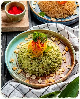 Vegetables Rice bg