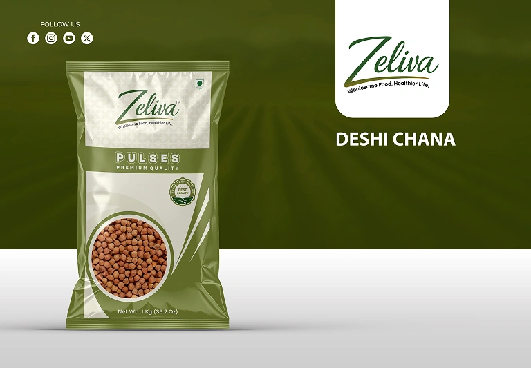 Brown Chickpeas (Desi Chana)