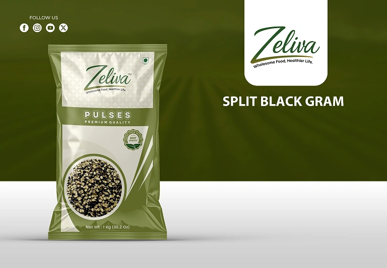 Split Black Gram (Urad Dal Chilka)
