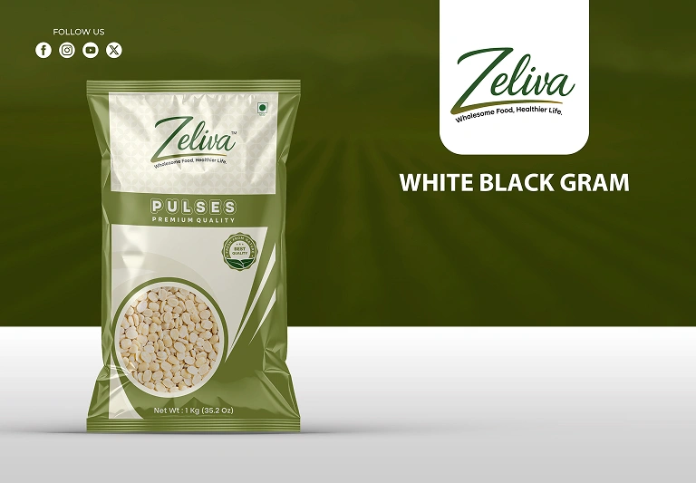 White Black Gram (Urad Dal Dhuli)