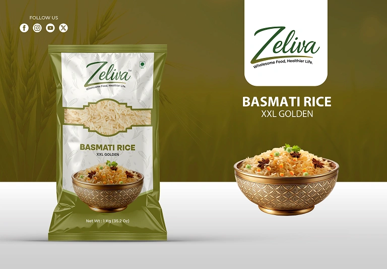 Premium 1121 Golden Sela Basmati Rice – XXL Extra Long Parboiled Rice